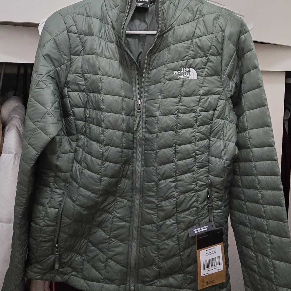 The North Face Laurel Wreath Green Eco Quilted Jacket